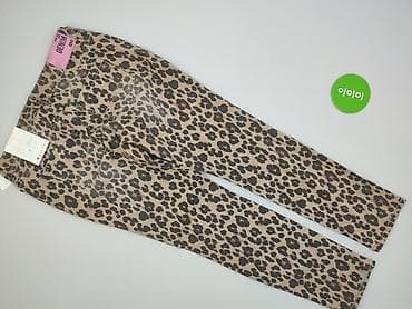 leopard print jeans: Jeansy damskie, rozmiar L — 3