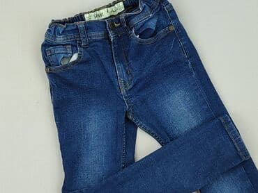 c and a jeansy: Spodnie jeansowe, DenimCo, 5-6 lat, 110/116, stan - Idealny — 1