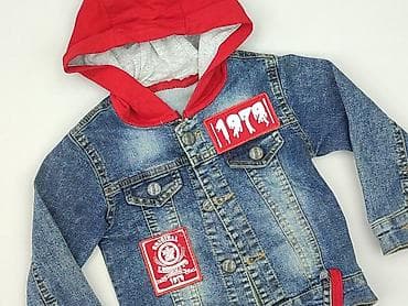 kurtki tk maxx: Dziecięca kurtka jeansowa, 2-3 lat, 92-98 cm, stan - Bardzo dobry — 1