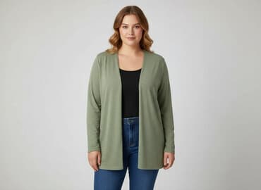 kurtka 4xl: Janina, Kardigan damski, rozmiar 4XL — 6