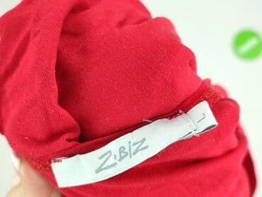 czerwone sukienki plus size: Women's blouse, size L (EU 40) — 5