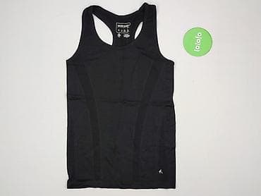 czarne dresy: Tu workout active wear, Top damski, rozmiar S — 2