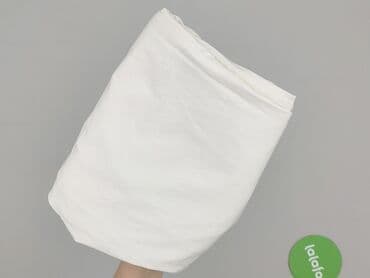 biale szerokie jeansy: Spodnie materiałowe damskie, rozmiar M — 6