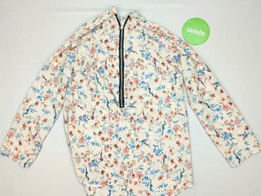 biała bluzka ze stójką damska: Bluzka damska, rozmiar S — 3