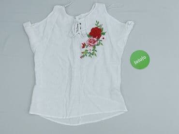 bluzka w paski c a: Women's blouse, size S (EU 36) — 2