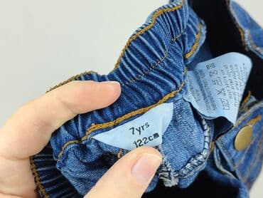 kombinezon narciarski dla dzieci 128: Spodnie jeansowe, 7 lat, 122, stan - Idealny — 4