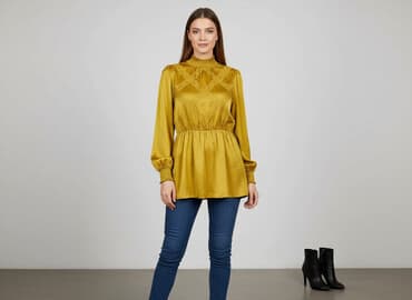 bluzki z rękawem 3 4 orsay: Orsay, Sukienka damska, rozmiar S — 1