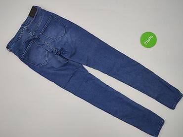 custom jeansy: H&M, Jeansy damskie, rozmiar S — 3