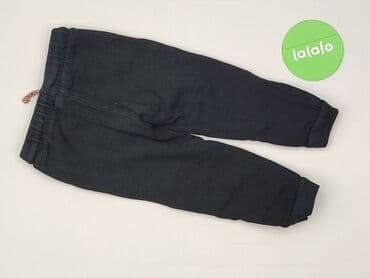 spodnie woskowane czarne: Sweatpants, Disney, 2-3 years, 98, condition - Very good — 3