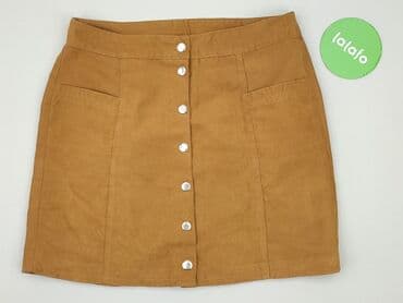 zamszowa spódnice camel: Spódnica damska, rozmiar M — 2