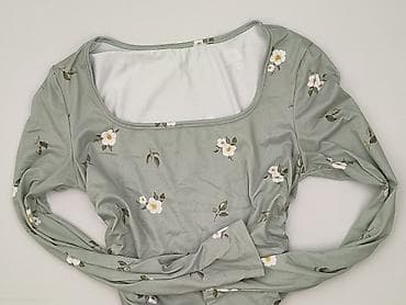 chabrowa bluzki plus size: Bluzka damska, rozmiar S — 1
