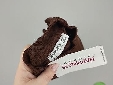 szafirowy sweter: Happy, Golf damski, rozmiar S — 5