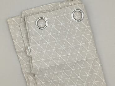 krótkie zasłony: Zasłona na przelotkach – 100% bawełna - Materiał: 100% bawełna — 1