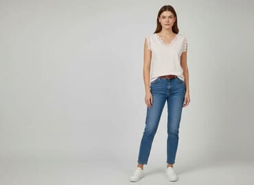 lawendowa bluzki damskie: Beloved, Bluzka damska, rozmiar S — 6