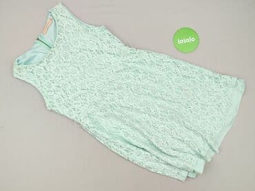 miętowa sukienka z koronki: Drôle de Copine, Sukienka damska, rozmiar L — 2