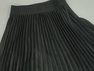 spódnice midi plisowane czarne: H&M, Spódnica damska, rozmiar S — 1