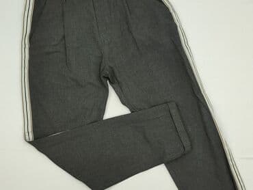 spodnie w paski pull and bear: PULL&BEAR, Material trousers for women, size M — 2