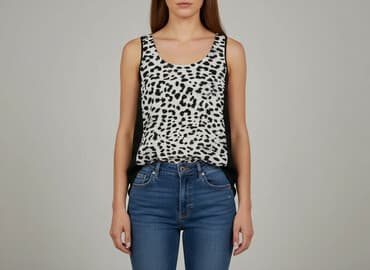 koszulka dzik na ramiączkach: H&M, Women`s top, size M — 1