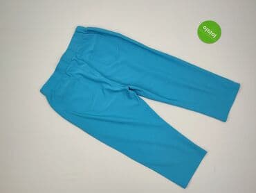legginsy damskie plus size: Material trousers for women, size S (EU 36) — 3