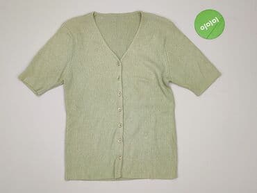 sweter z krótkim rękawem męski: Kardigan damski, rozmiar S — 2