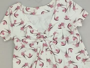 koszula damska z kokardą: Жіноча блуза, розмір XS — 2