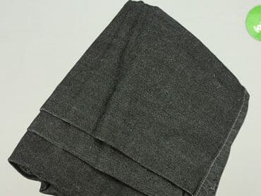 szare szerokie jeansy: Jeansy damskie, rozmiar XL — 4