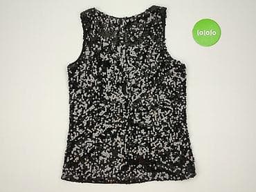bluzki basic czarne: Vila, Top damski, rozmiar M — 3