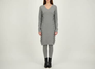 sukienka z dlugim swetrem: Sukienka damska, rozmiar S — 1