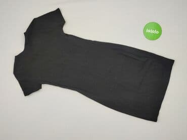 czarna sukienka z długim rękawem sinsay: Sinsay, Sukienka damska, rozmiar S — 3