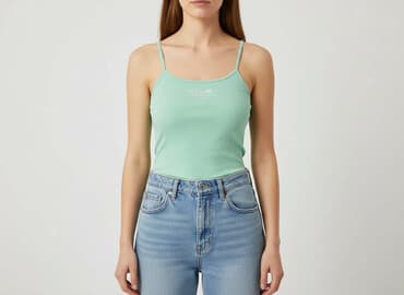 koszulki na grubych ramiączkach damskie: Women`s top, size S — 1