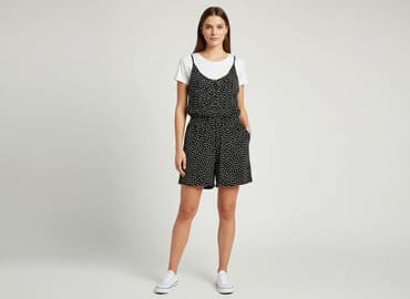 czerwona sukienka w groszki h m: H&M, Kombinezon damski, rozmiar S — 6