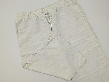 szara bluza hm: H&M, Spodnie materiałowe damskie, rozmiar L — 1