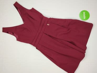 czerwona krótka sukienki na wesele: Sukienka damska, rozmiar XS — 2