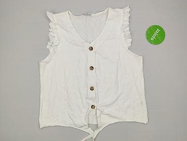 retro bluzka: SZACHOWNICA, Bluzka damska, rozmiar XL — 2