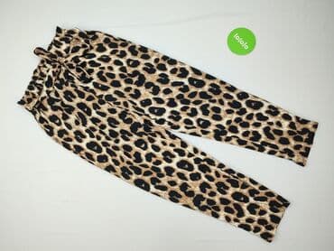 reserved spodnie w panterkę: Leopard, Spodnie materiałowe damskie, rozmiar L — 2