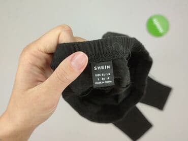 legginsy z marszczeniem na pupie shein: Shein, Legginsy Eleganckie damskie, rozmiar S — 4