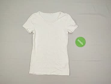 białe t shirty calvin klein: H&M, T-shirt damski, rozmiar S — 3