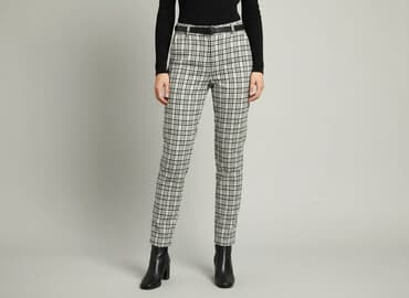 oleksy trampki czarne: Spodnie materiałowe damskie, rozmiar S — 6