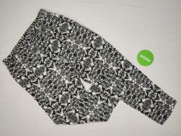 spodnie serduszka by o la la czarne: Spodnie materiałowe damskie, rozmiar L — 3