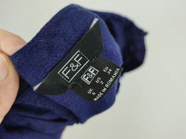 eleganckie bluzki granatowa: F&F, Bluzka damska, rozmiar XS — 4