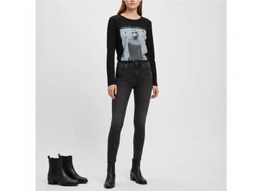 bluzki koszulowe czarne: Bluzka damska, rozmiar M — 5