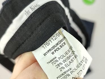 moda it: Spodnie garniturowe dla mężczyzn, rozmiar L — 4