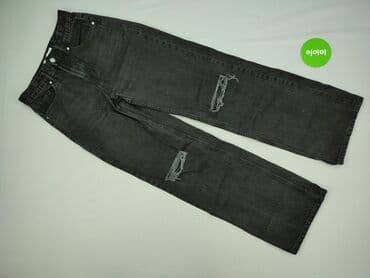 jeansy z wiazanymi nogawkami: Bershka, Jeansy damskie, rozmiar S — 2