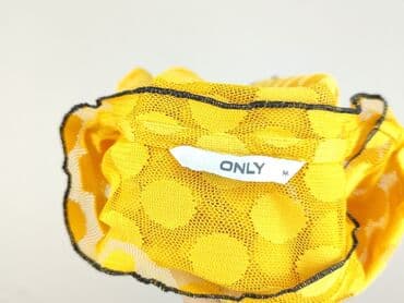 żółte bluzki z krótkim rękawem: ONLY, Bluzka damska, rozmiar M — 4