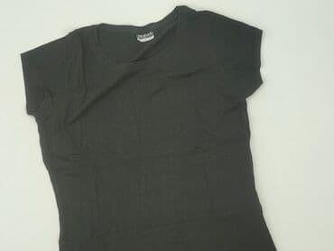 czarne t shirty damskie w serek: Beloved, T-shirt damski, rozmiar M — 1