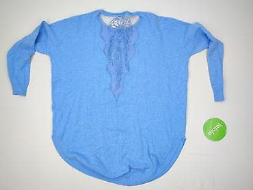 cienki sweter oversize: Sweter damski, rozmiar M — 4