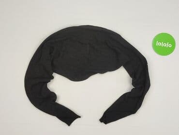 srebrne bolerko do sukienki: Kardigan damski, rozmiar S — 3