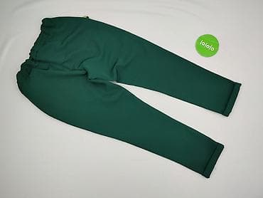 dżinsy z łańcuchem: Spodnie materiałowe damskie, rozmiar M — 6