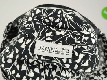 sukienki na chrzest dla mamy plus size: Janina, Women's blouse, size XL (EU 42) — 4
