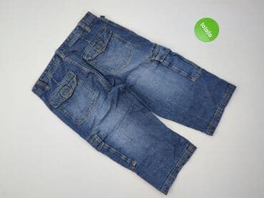 jeansy cargo stradivarius: 3/4 length trousers for men, size L — 3